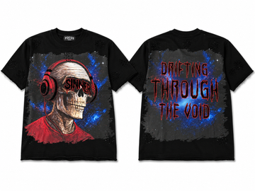 FOCUS “Sinner – Drifting Through the Void” Graphic T-Shirt