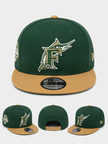 Florida Marlins Green & Tan 9FIFTY Snapback