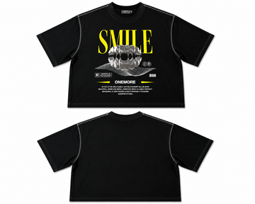 Smile Graphic T-Shirt – Oversized Streetwear Tee