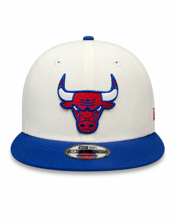 Chicago Bulls White & Royal Blue 9FIFTY Snapback