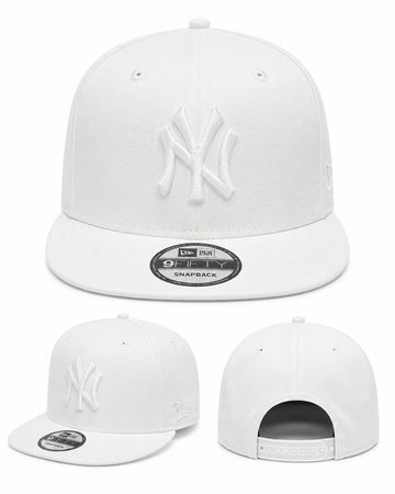 New York Yankees All-White 9FIFTY Snapback