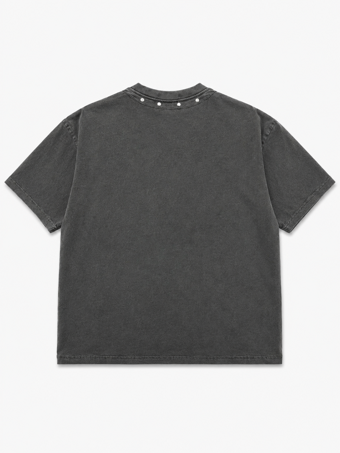 ONEMORE “Hides Behind the Mask” Graphic T-Shirt – Washed Black