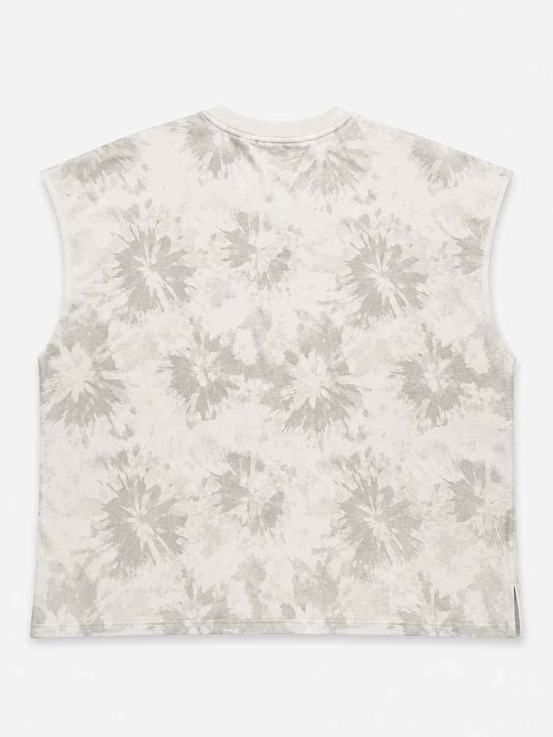 No Rules Graphic Sleeveless Tee – White